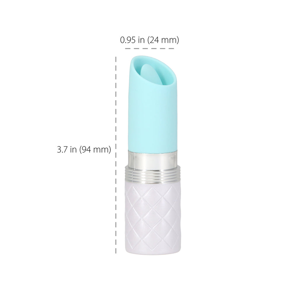 PILLOW TALK - LUSTY - Luxurious Flickering Massager - Teal
