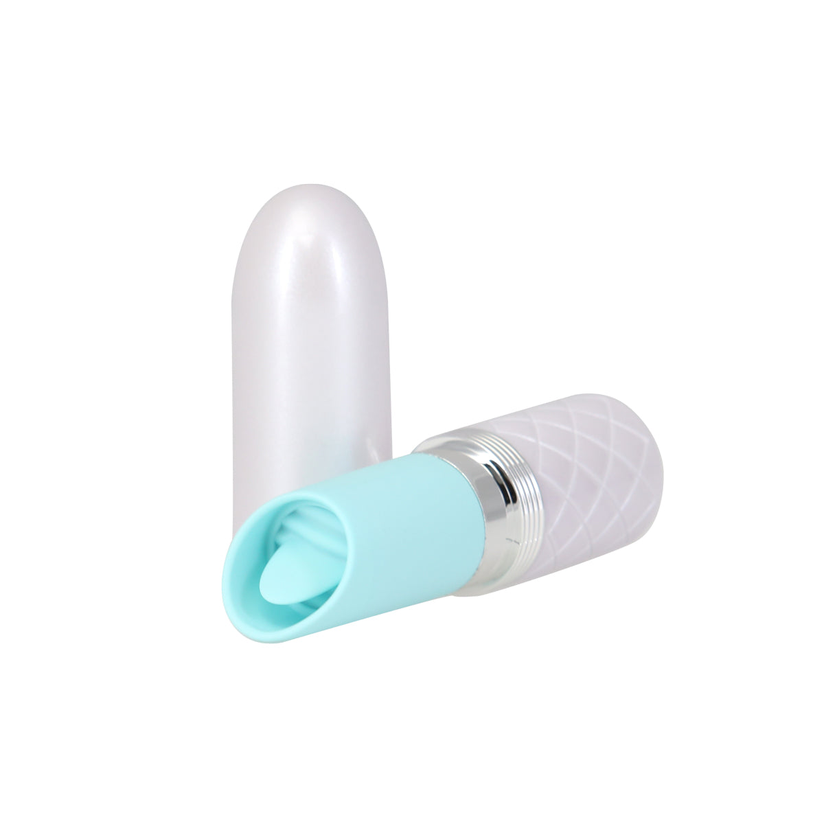 Pillow Talk - Lusty Luxurious Flickering Massager - Teal