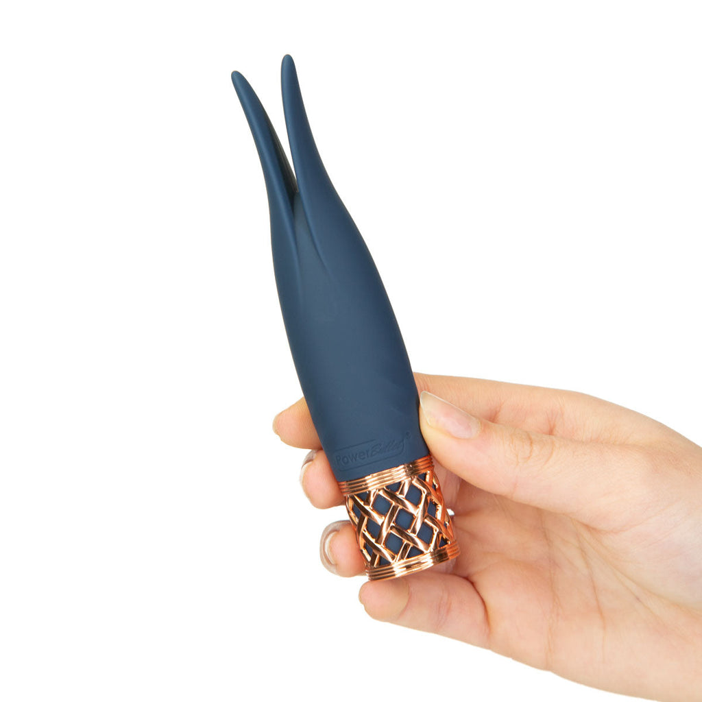 Pillow Talk Secrets - Jouet intime - Vibrateur clitoridien - Bleu marine
