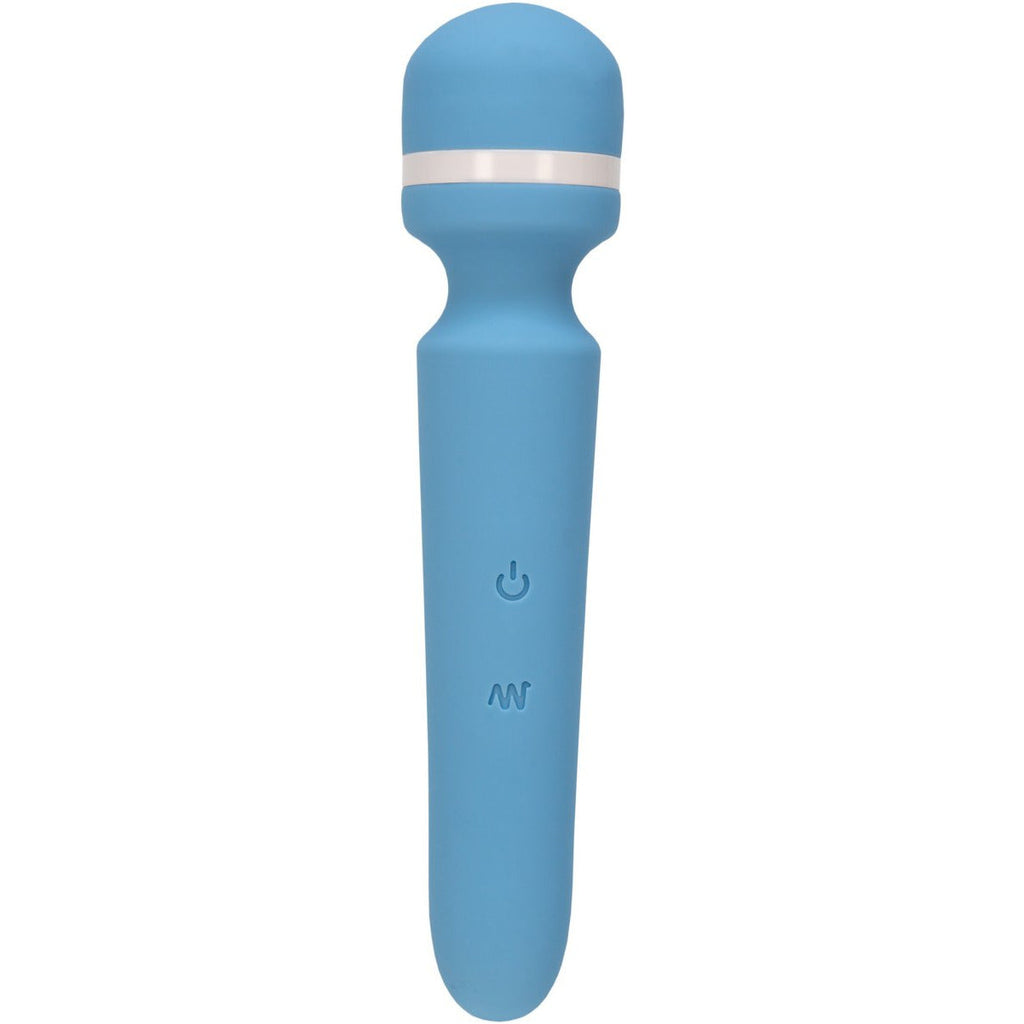 Wonderlust - Destiny - Vibrating Wand - Rechargeable - Blue