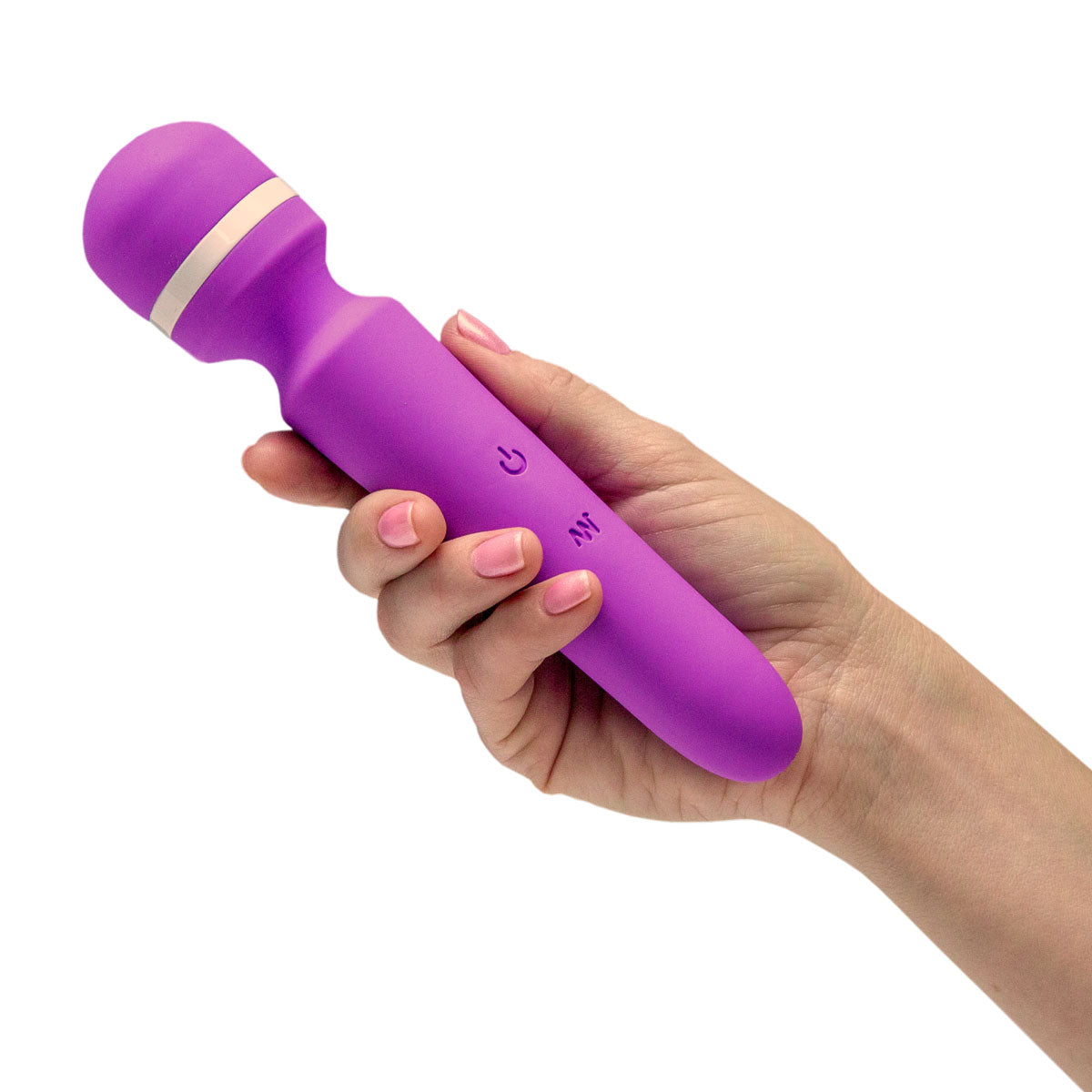 Baguette de massage vibrante Pure Love® à 20 fonctions – violette