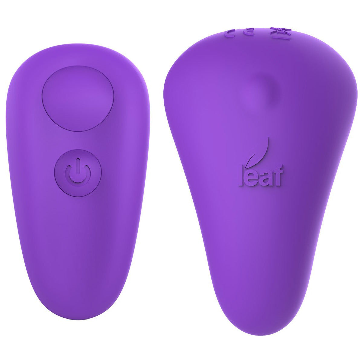 Swan - Leaf+ - Spirit+ Panty Vibrator with Remote Control - Rechargeable - Purple