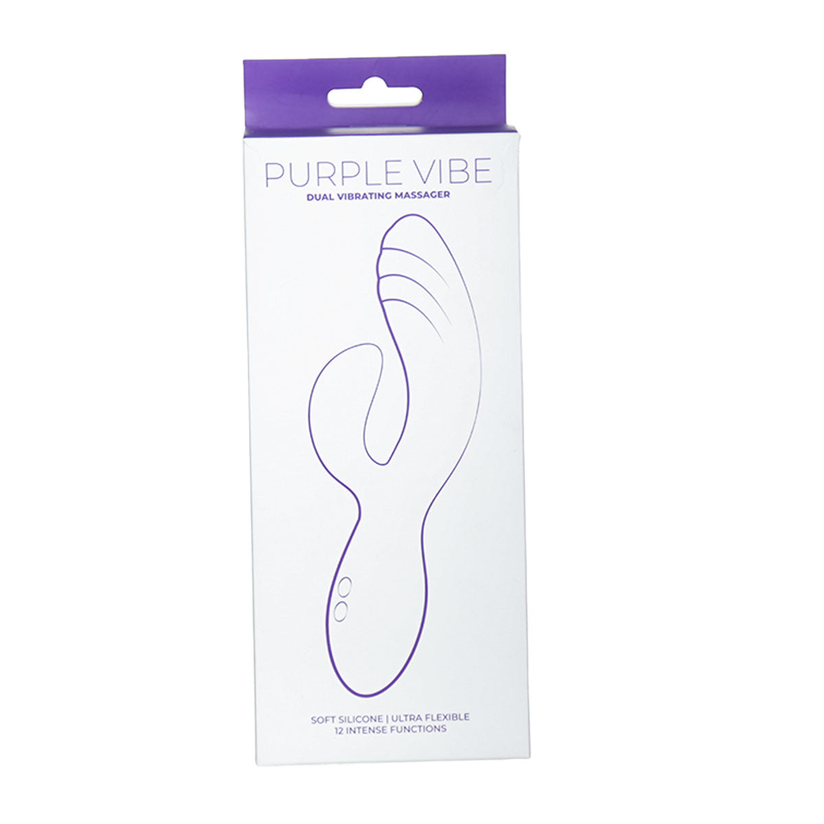 BMS - Purple Vibe Dual Vibrating Massager