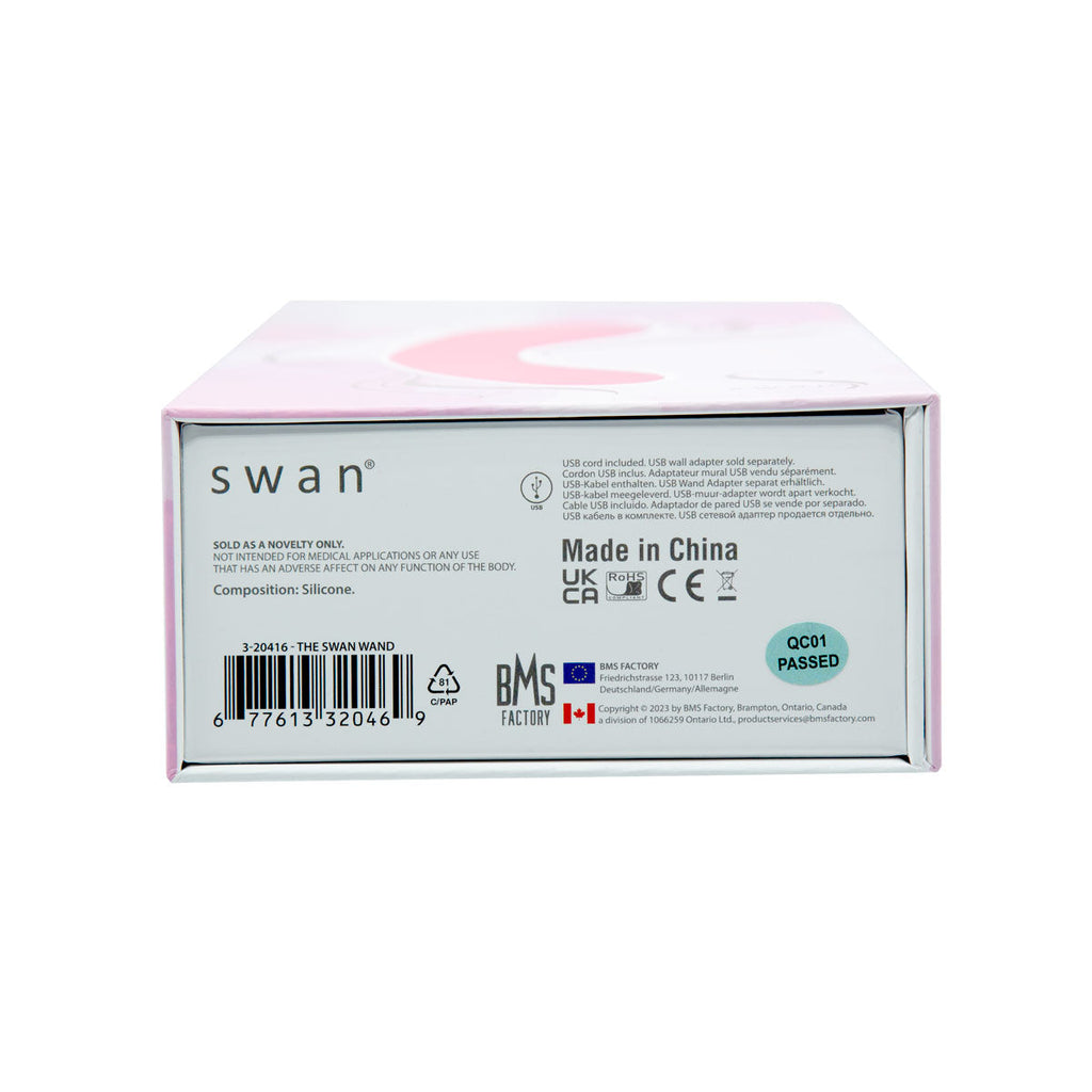 Swan - Wand - Rechargeable - Pink