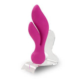 Swan - Feather - Dual Vibrator - Rechargeable - Pink
