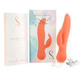 Swan - Blossom - Vibrateur Double Action - Corail