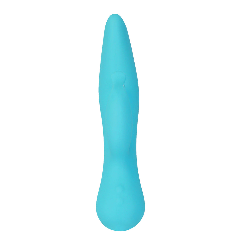 Swan - Cygne qui s'embrasse - Vibrateur double action - Bleu