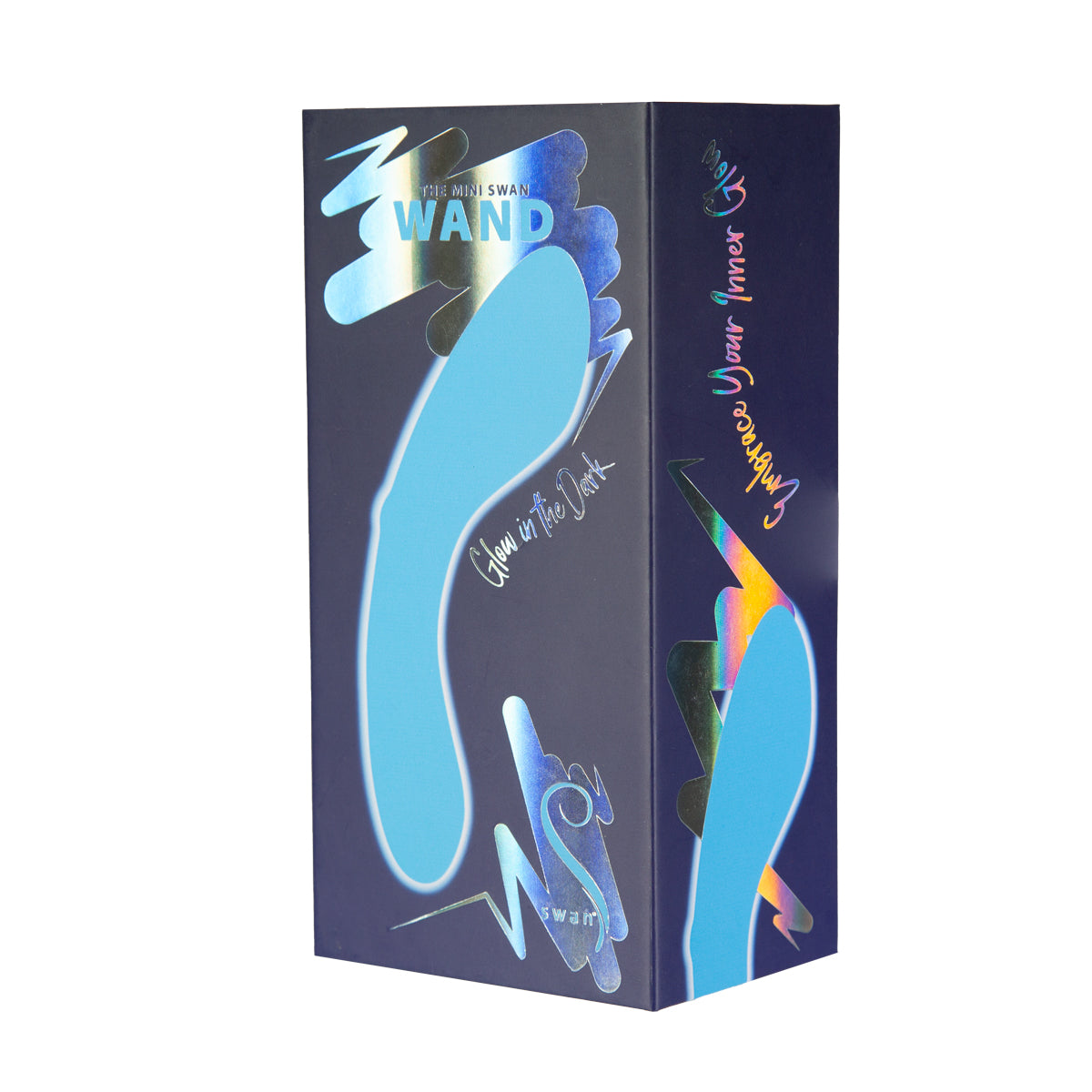 Swan - The Mini Swan® Wand - Glow in the Dark - Blue