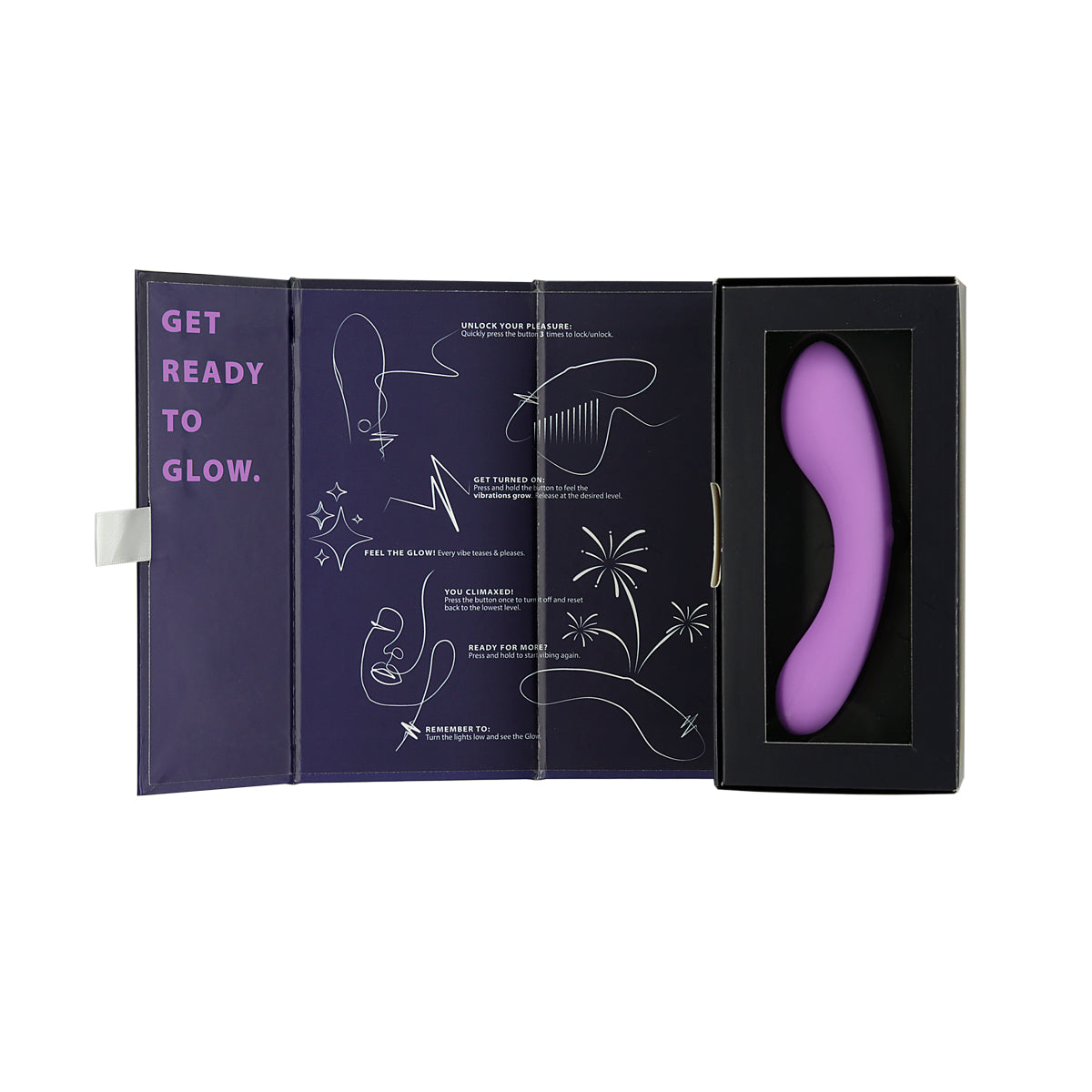 Swan - La baguette Mini Swan® - Luminescente - Violette