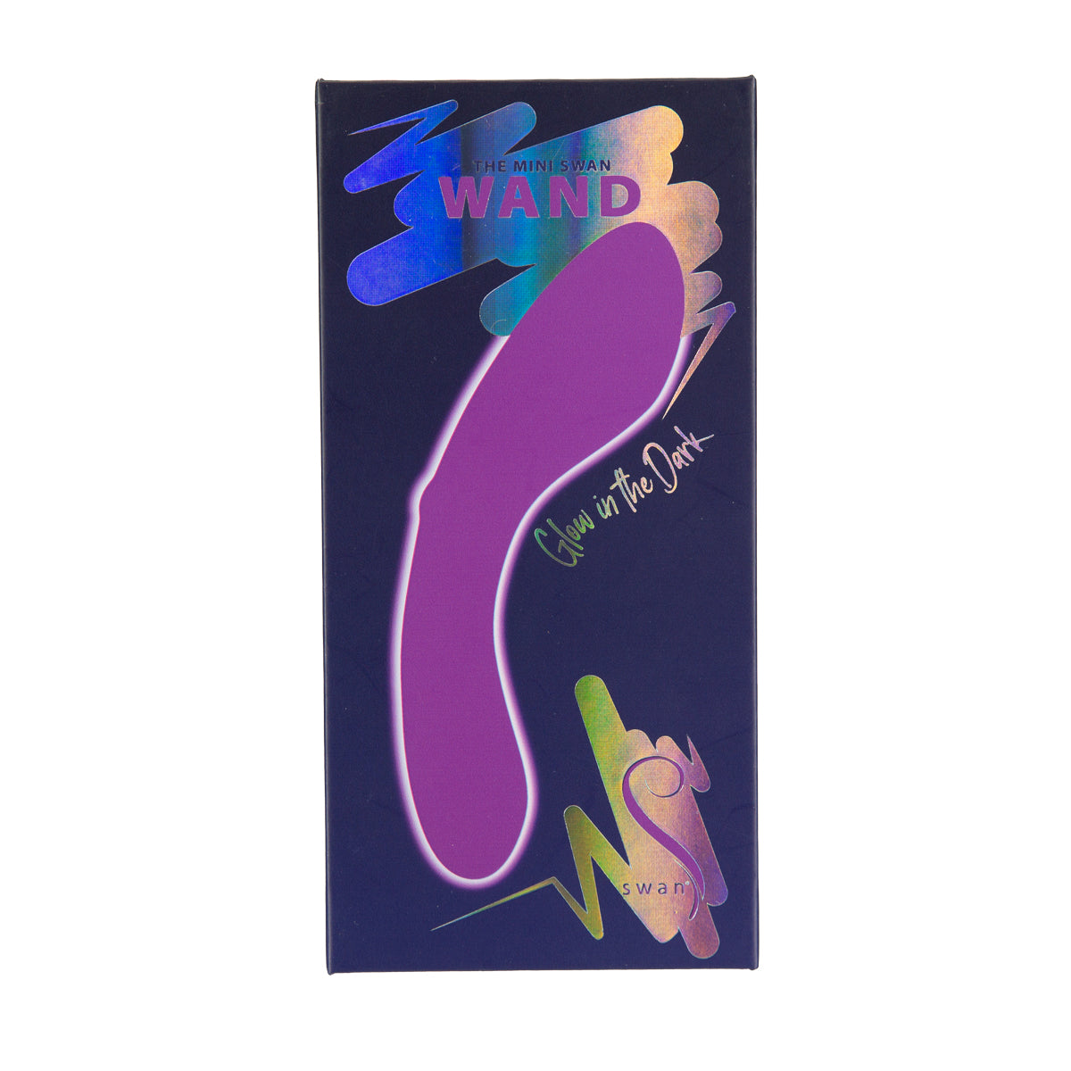 Swan - The Mini Swan® Wand - Glow in the Dark - Purple
