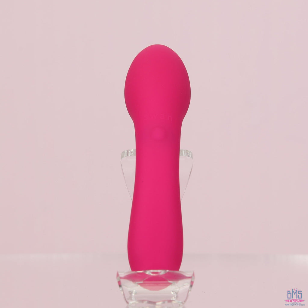 Swan - Mini Wand - Clitoral Vibrator - Rechargeable - Pink