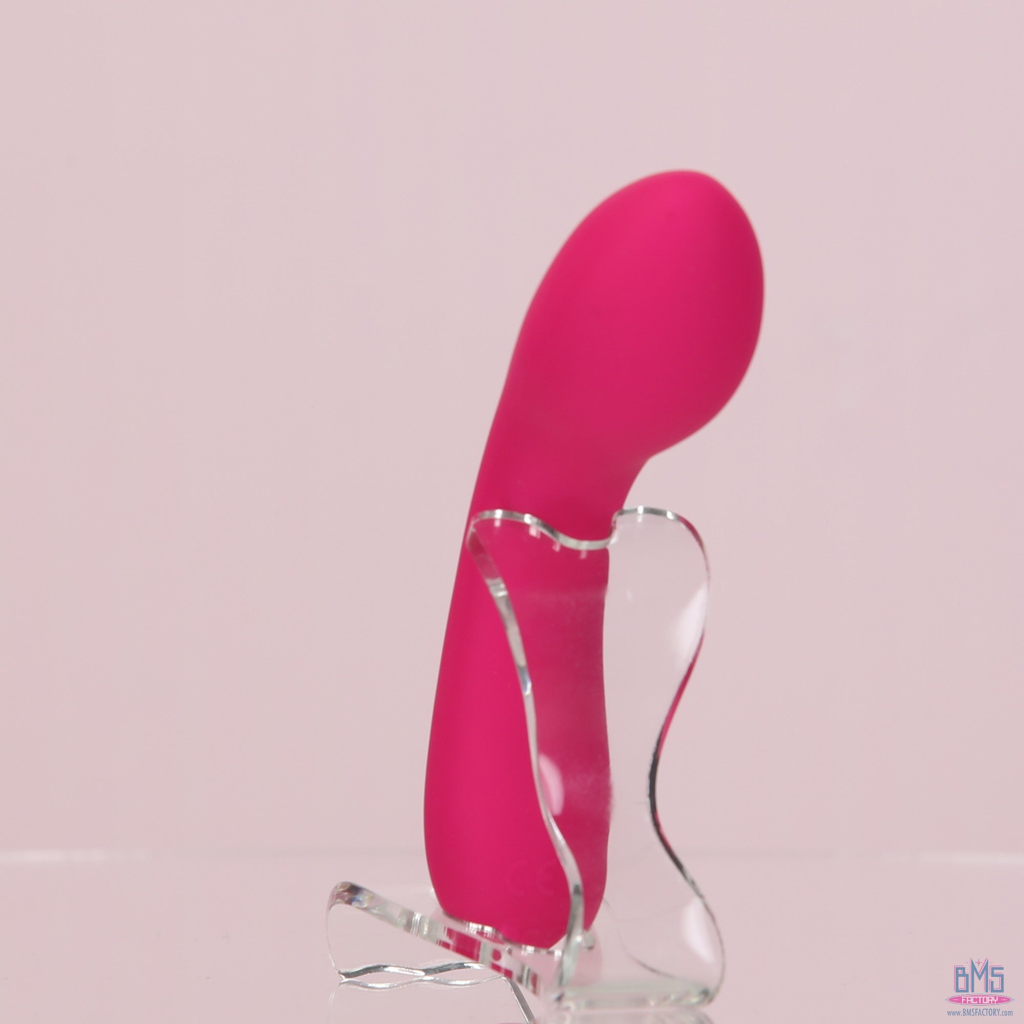 Swan - Mini Wand - Clitoral Vibrator - Rechargeable - Pink