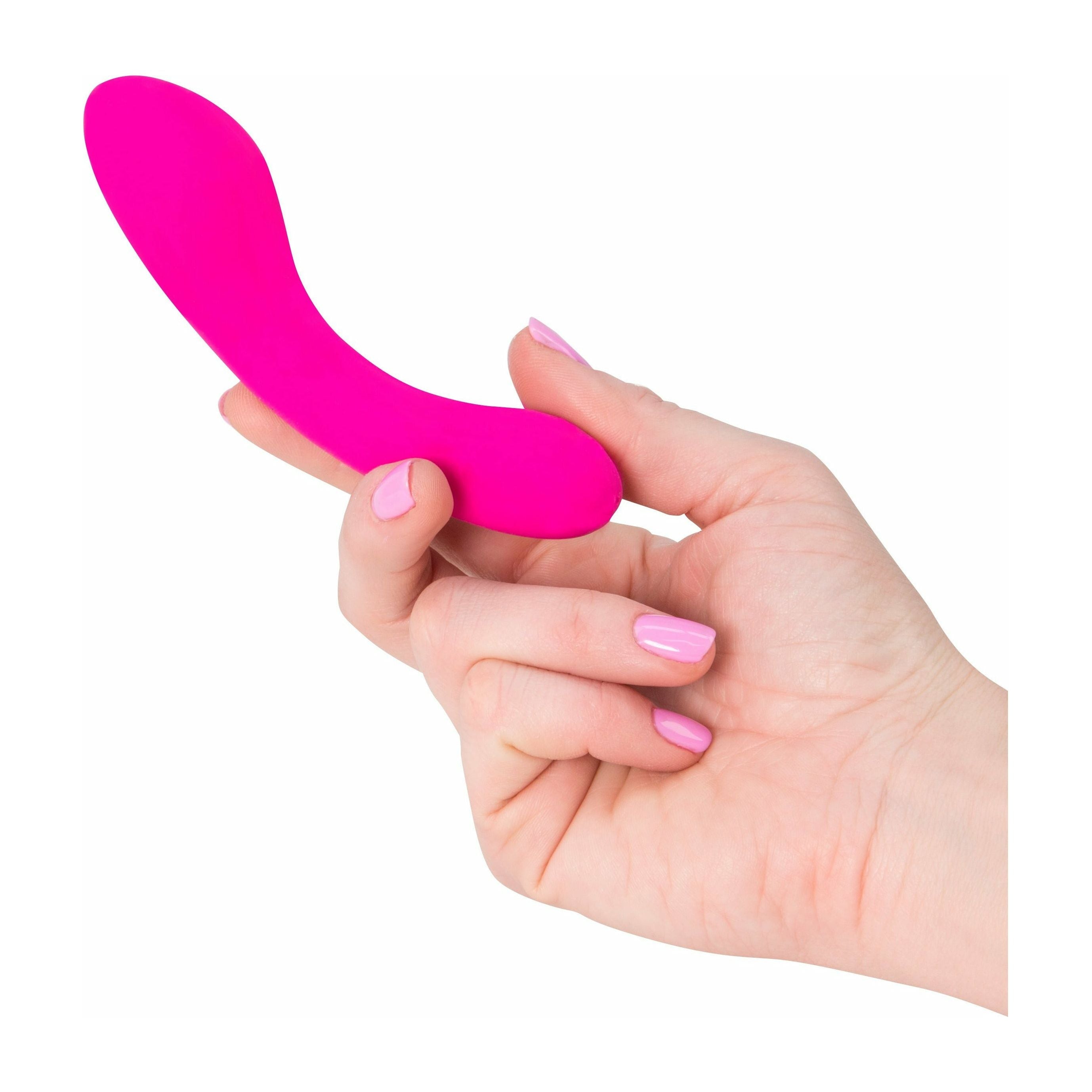 Swan - Mini Wand - Clitoral Vibrator - Rechargeable - Pink