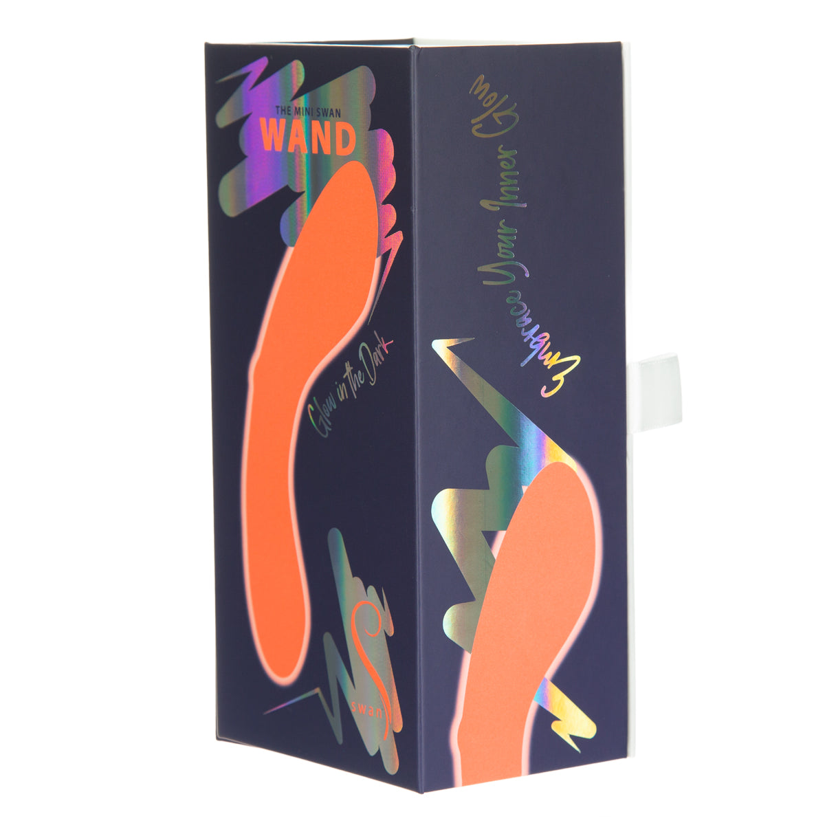 Swan - The Mini Swan® Wand - Glow in the Dark - Orange