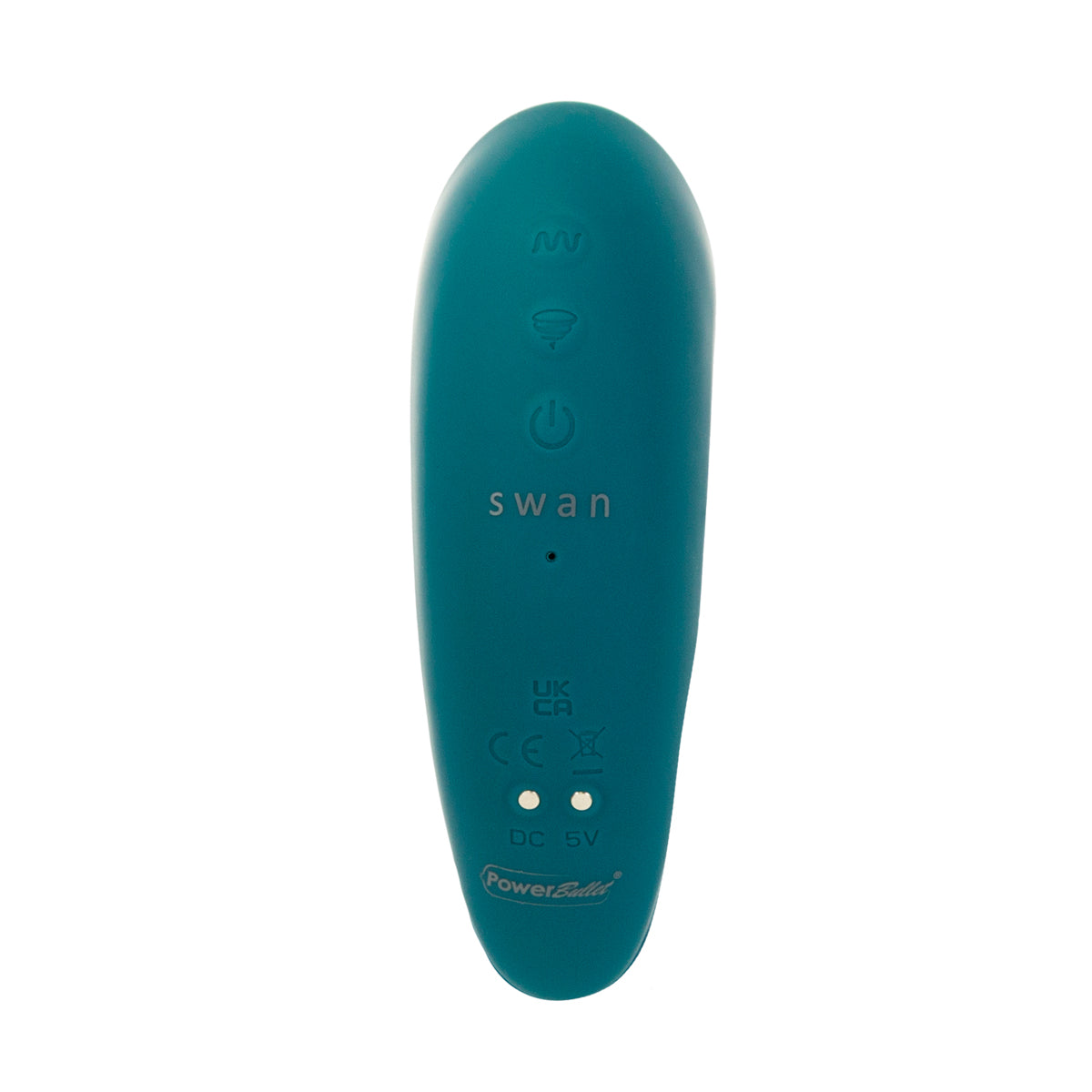Swan - Monarch - Transform With A Twist Vibrator & Stimulator - Teal