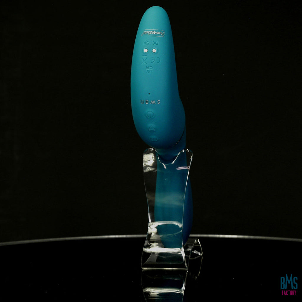 Swan - Monarch - Vibromasseur et stimulateur Transform With A Twist - Teal