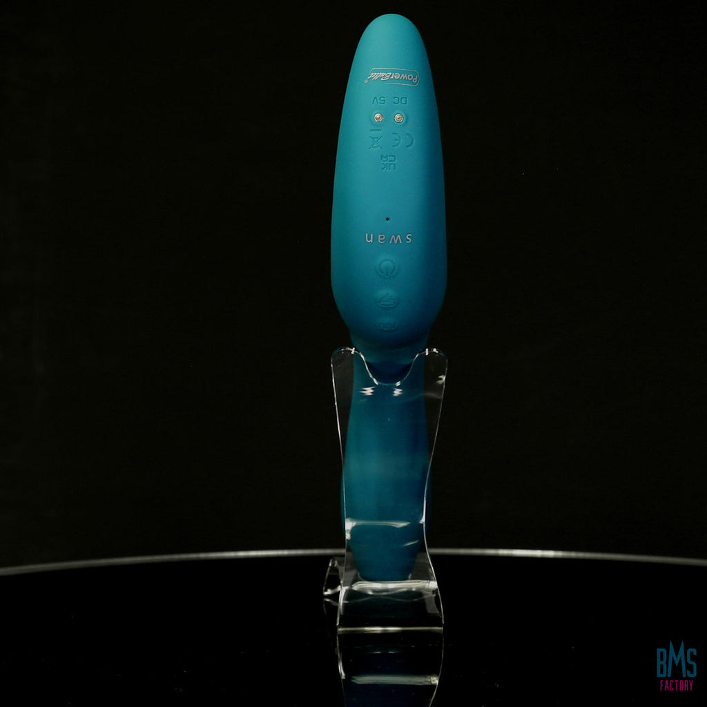 Swan - Monarch - Vibromasseur et stimulateur Transform With A Twist - Teal