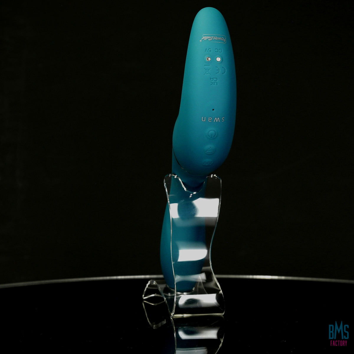 Swan - Monarch - Vibromasseur et stimulateur Transform With A Twist - Teal