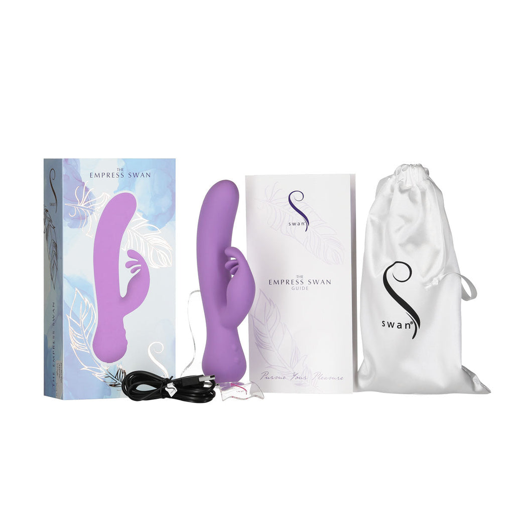Swan - Impératrice - Double vibromasseur - Rechargeable - Lavande