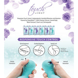 Swan - Touch - Solo - Dual Vibrator - Rechargeable - Purple