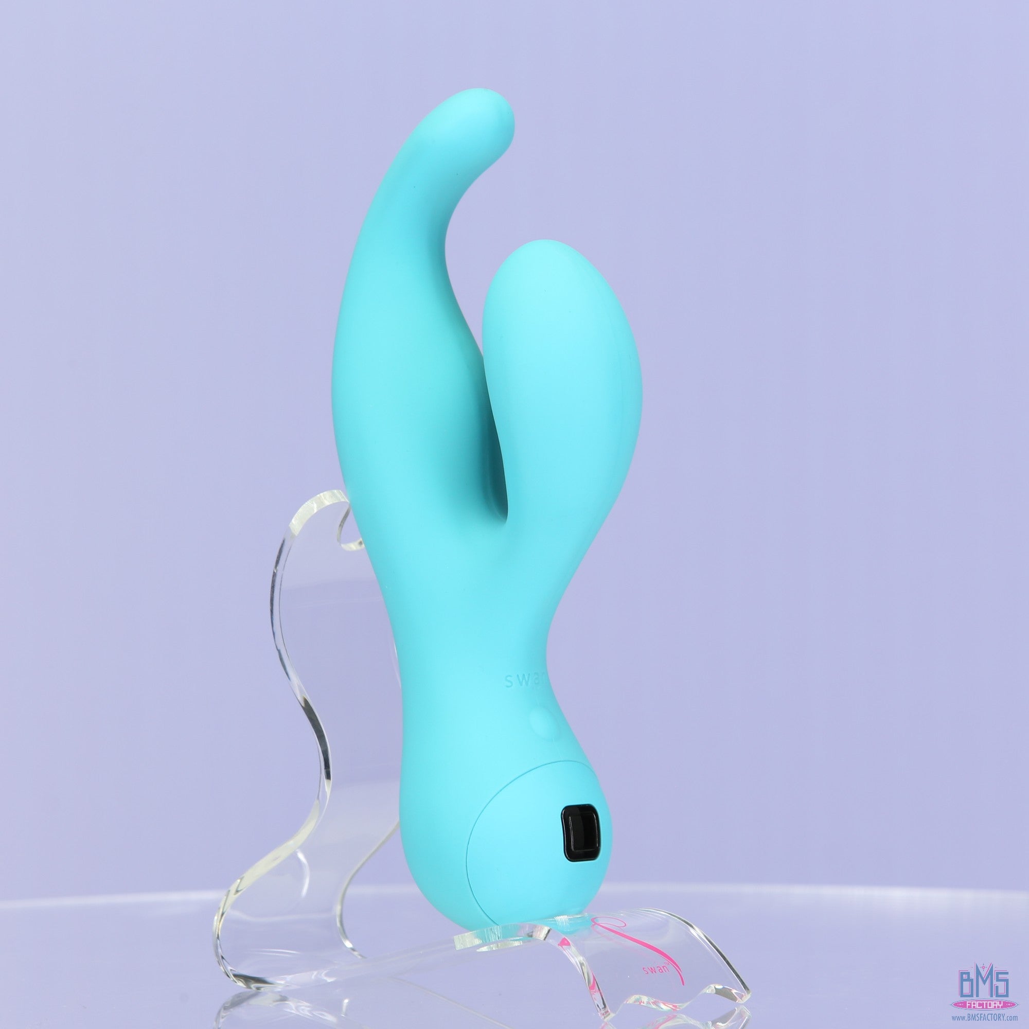 Swan - Touch - Solo - Dual Vibrator - Rechargeable - Teal
