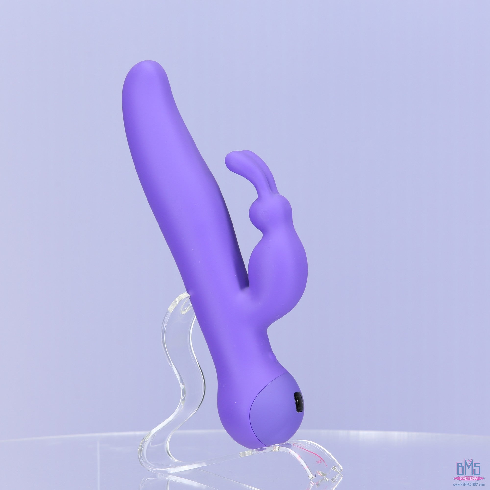 Swan - Touch - Duo - Dual Rabbit Vibrator - Rechargeable - Purple