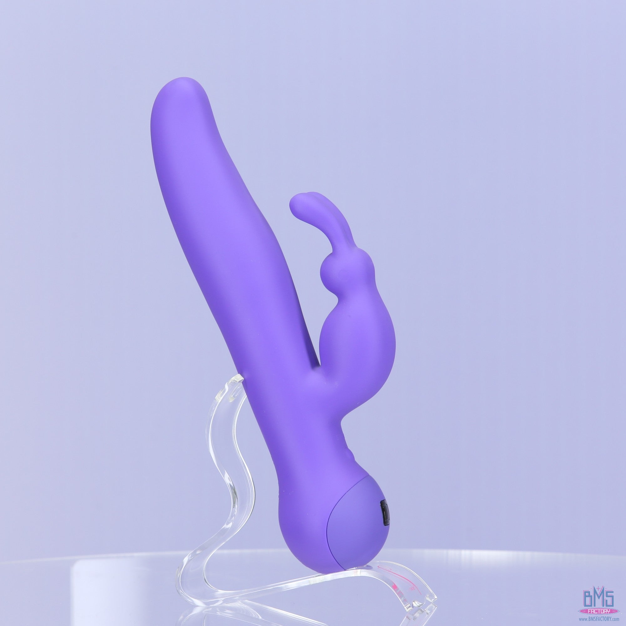 Swan - Touch - Duo - Dual Rabbit Vibrator - Rechargeable - Purple