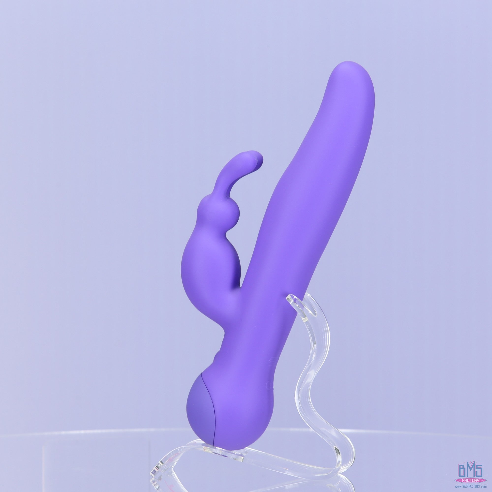 Swan - Touch - Duo - Dual Rabbit Vibrator - Rechargeable - Purple