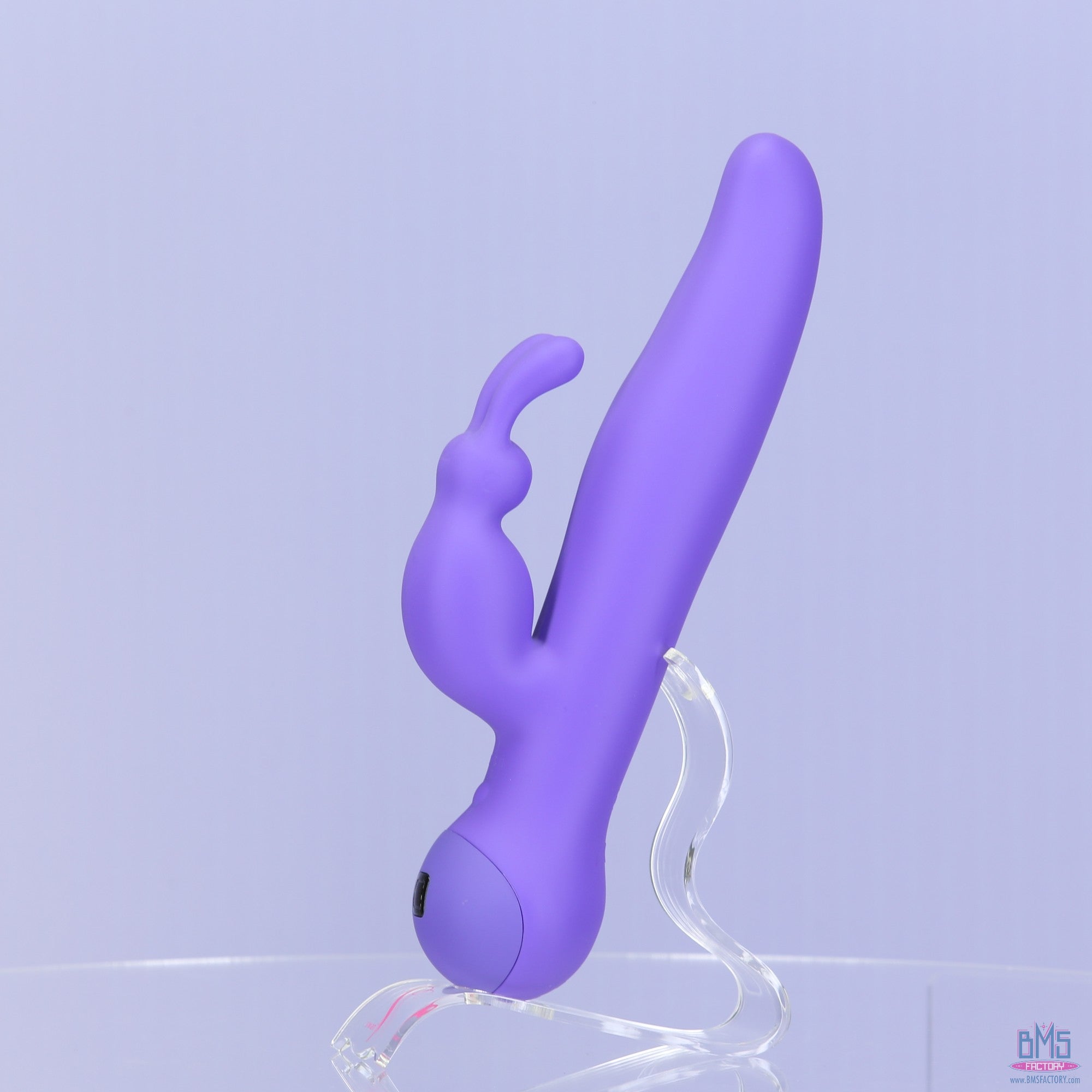 Swan - Touch - Duo - Dual Rabbit Vibrator - Rechargeable - Purple