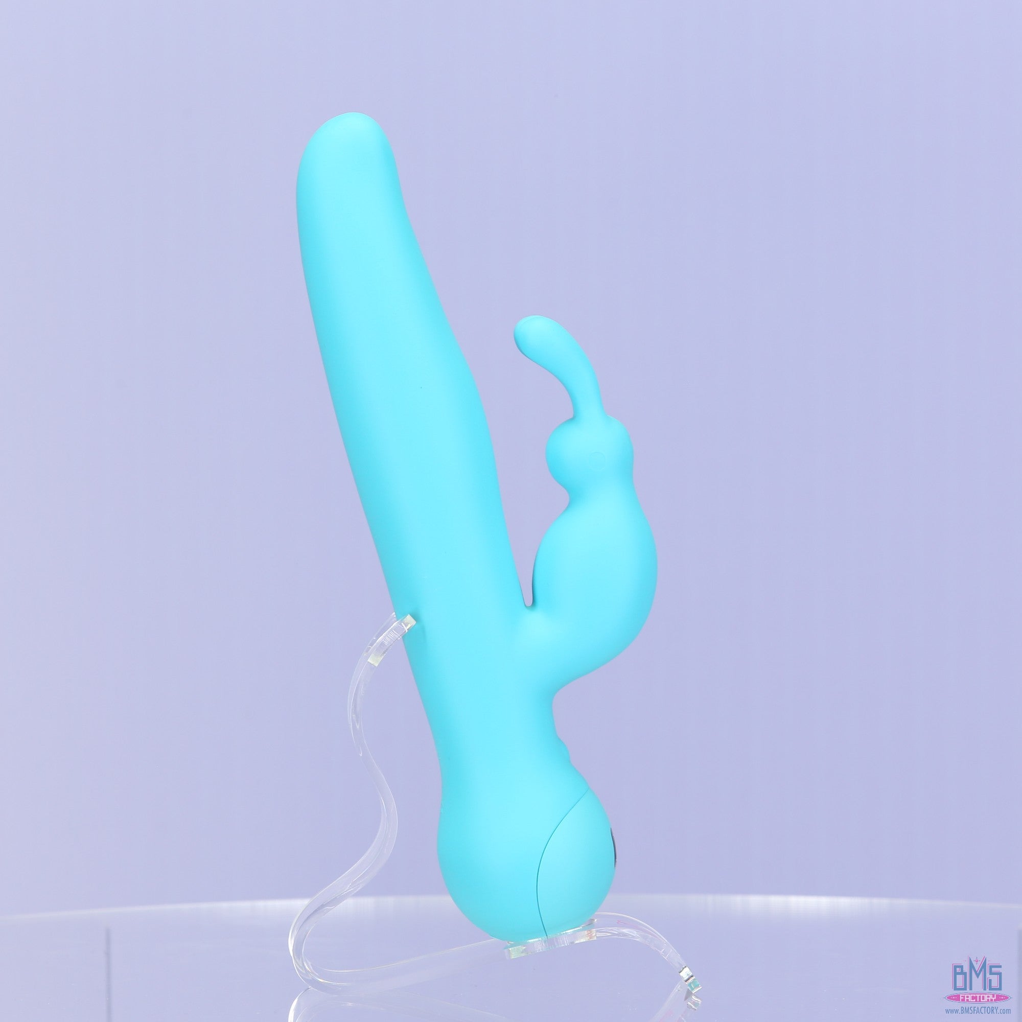 Swan - Touch - Duo - Dual Rabbit Vibrator - Rechargeable - Teal