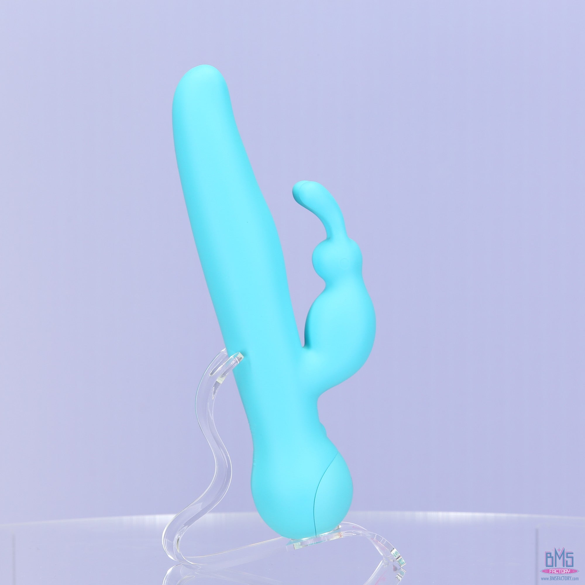 Swan - Touch - Duo - Dual Rabbit Vibrator - Rechargeable - Teal