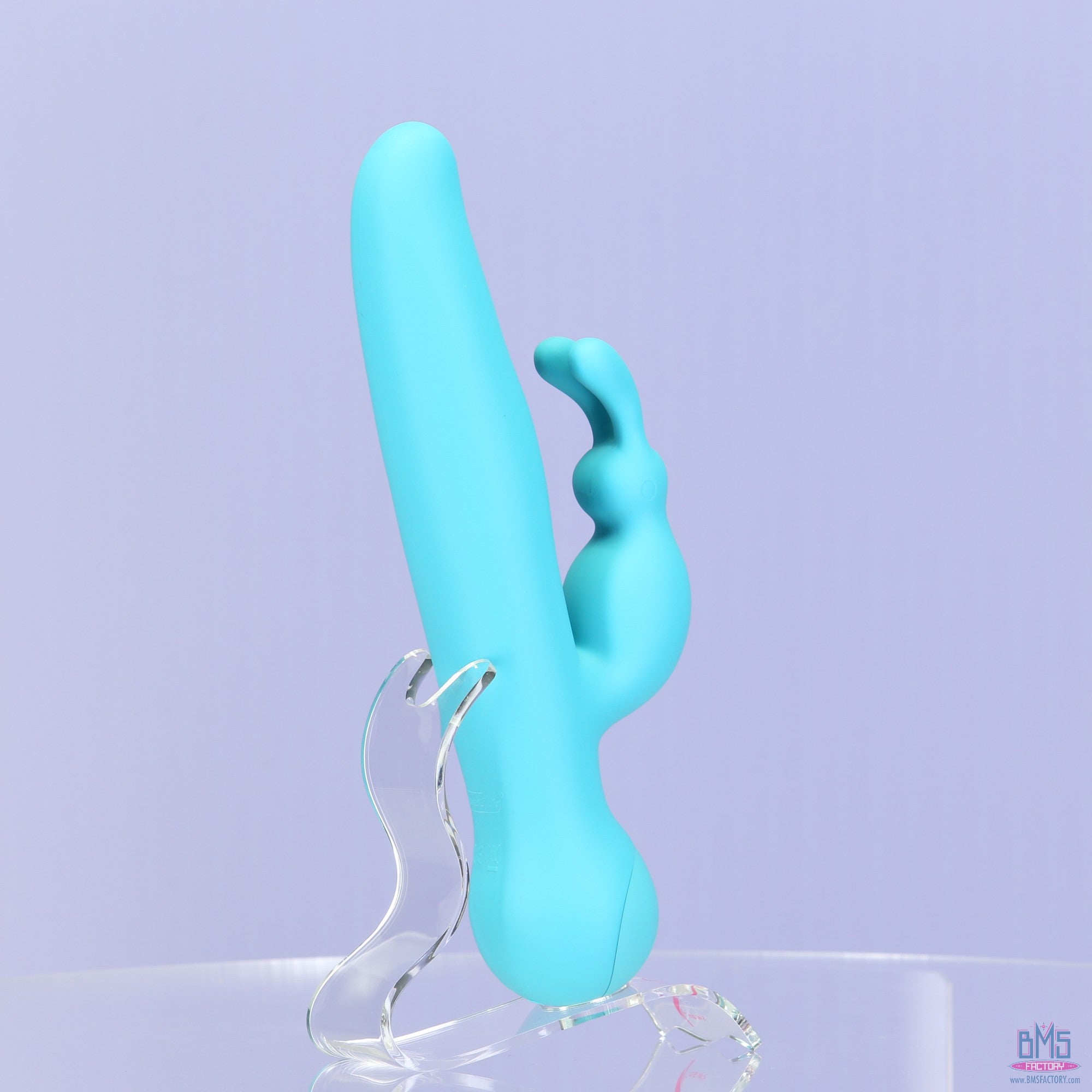 Swan - Touch - Duo - Dual Rabbit Vibrator - Rechargeable - Teal