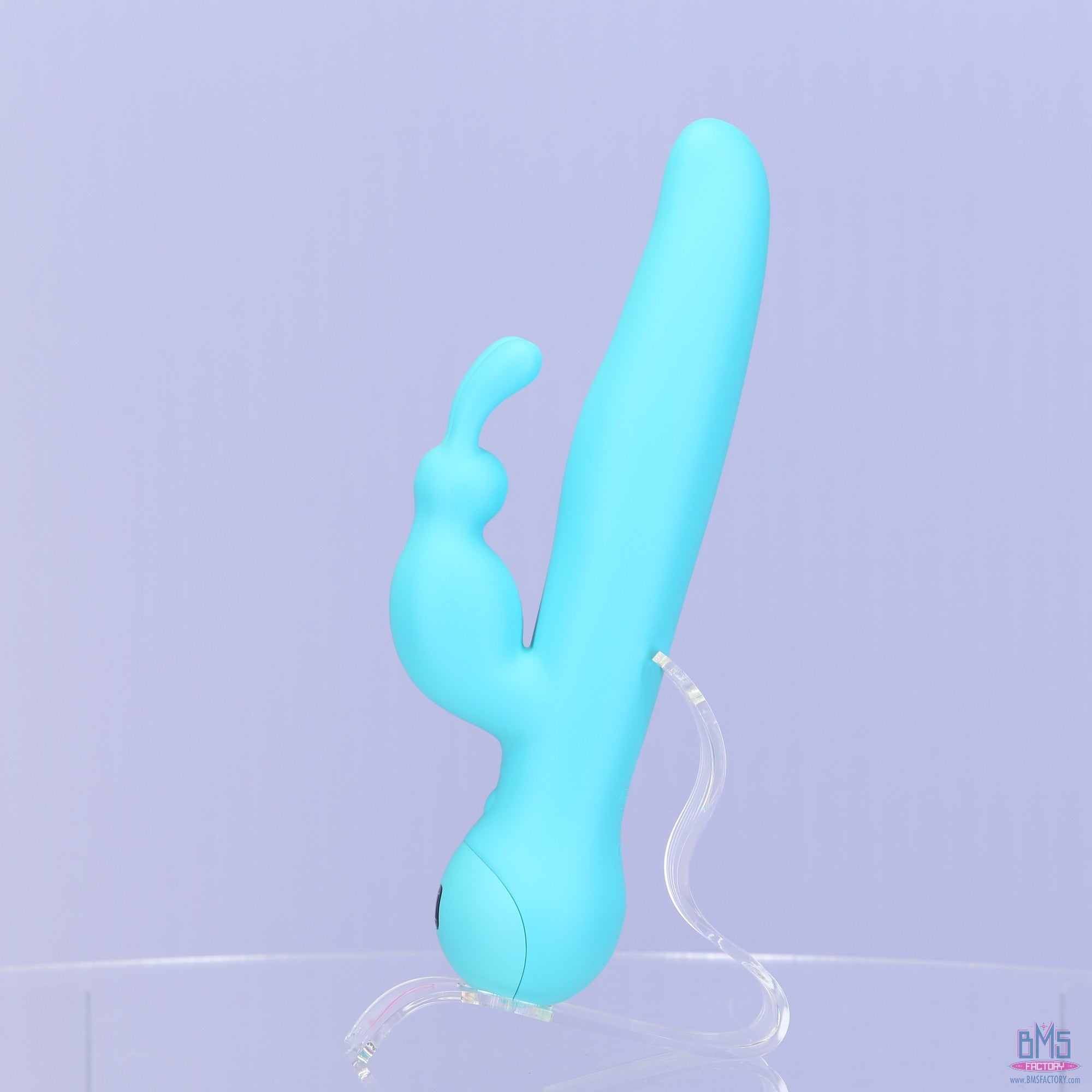 Swan - Touch - Duo - Dual Rabbit Vibrator - Rechargeable - Teal