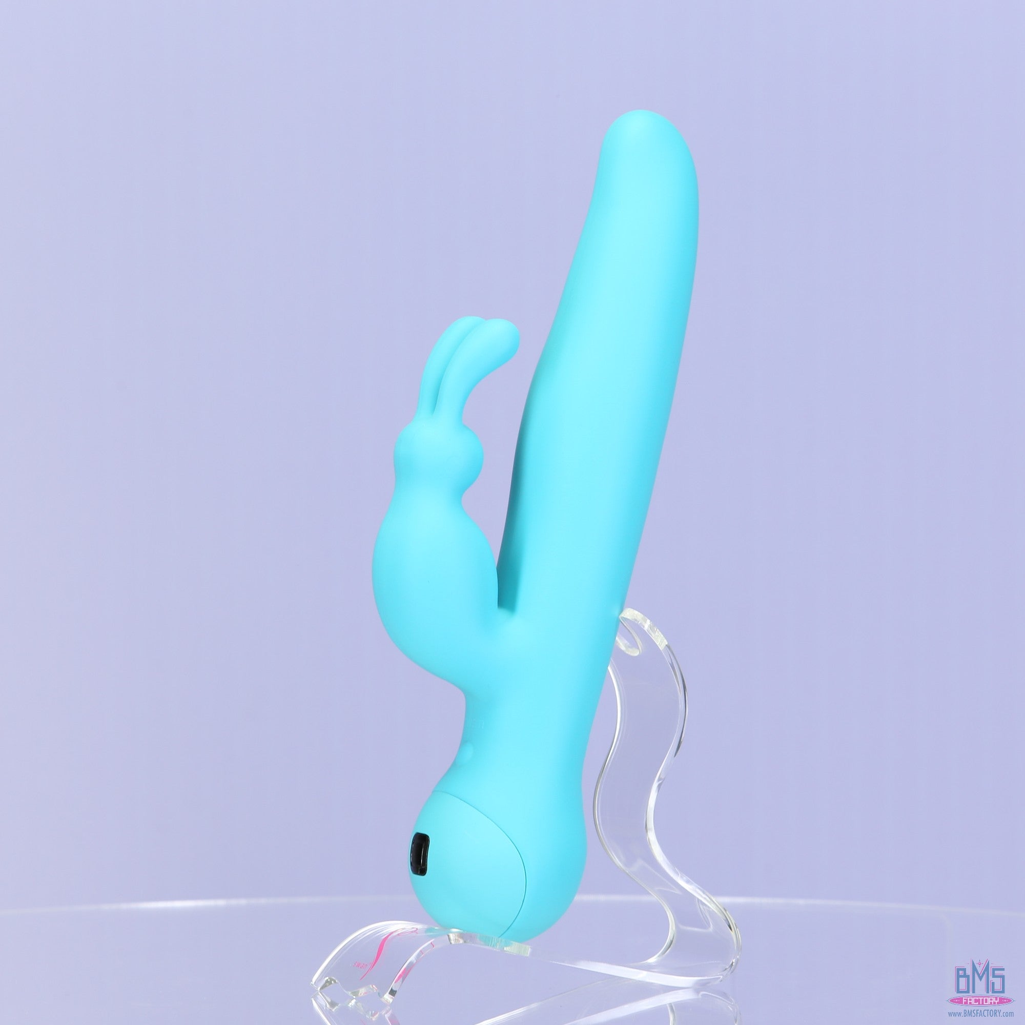 Swan - Touch - Duo - Dual Rabbit Vibrator - Rechargeable - Teal