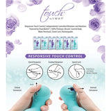 Swan - Touch - Duo - Dual Rabbit Vibrator - Rechargeable - Teal