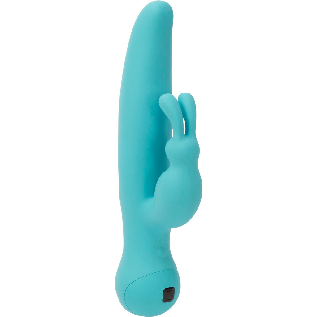 Swan - Touch - Duo - Dual Rabbit Vibrator - Rechargeable - Teal
