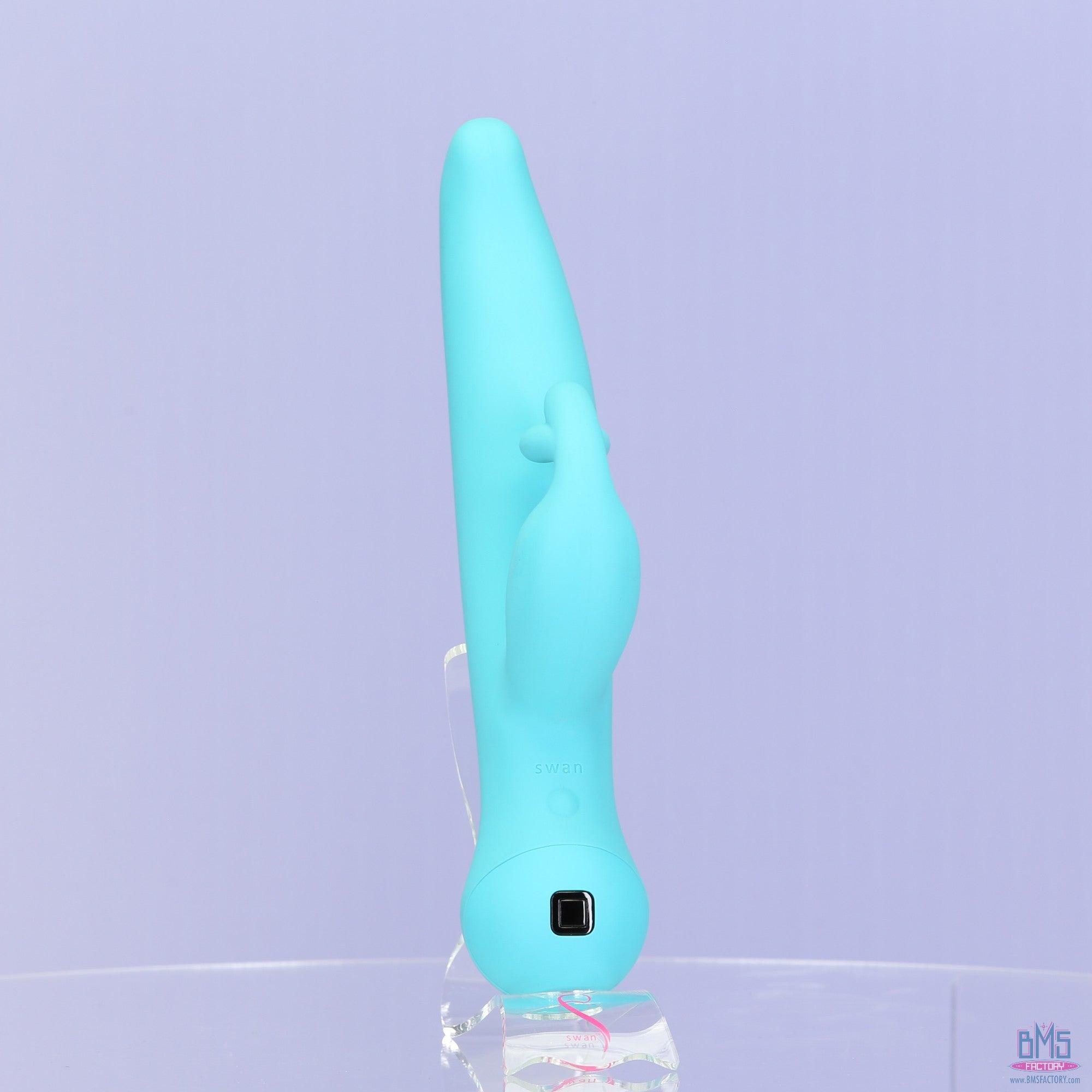 Swan - Touch - Trio - Rabbit Vibrator - Rechargeable - Teal