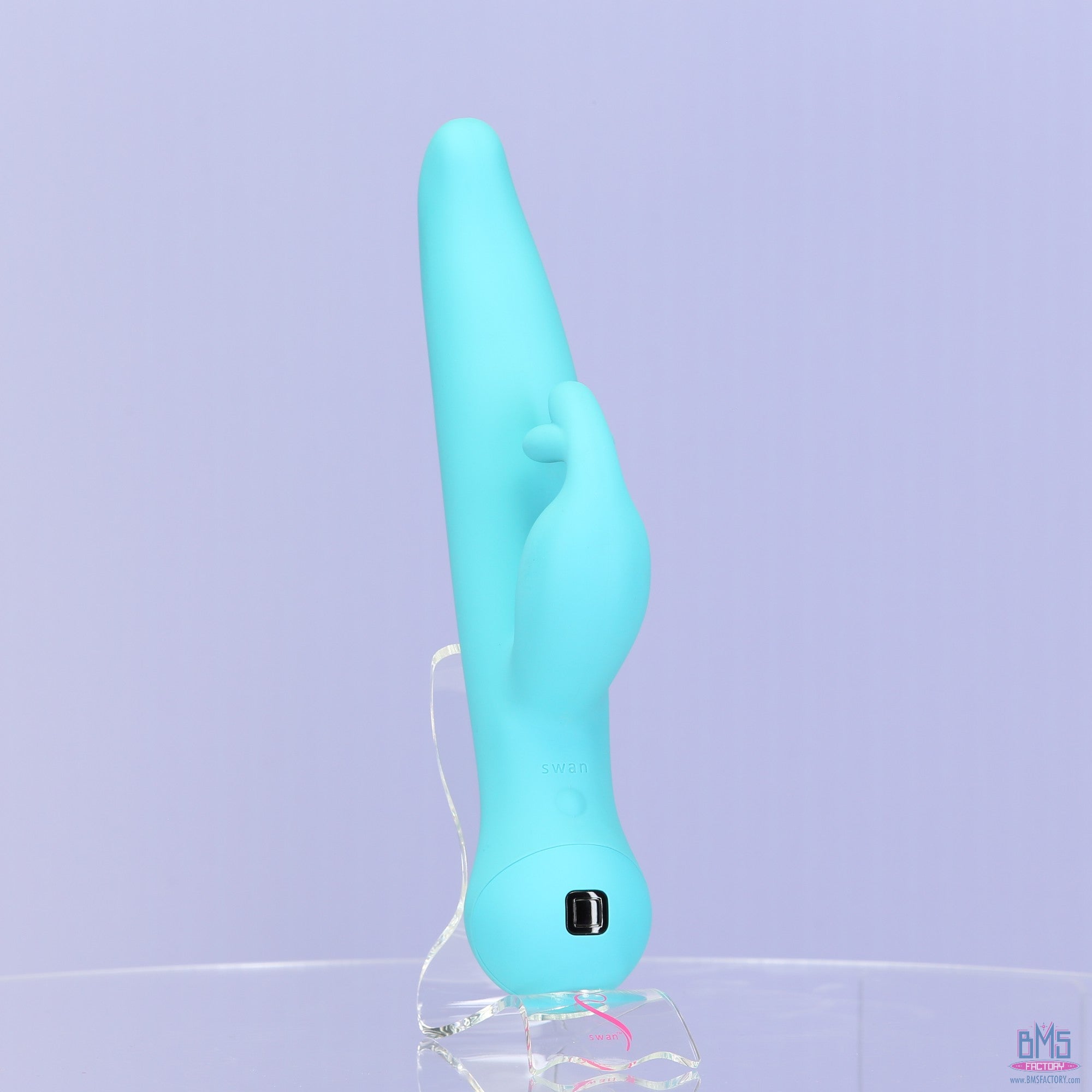 Swan - Touch - Trio - Rabbit Vibrator - Rechargeable - Teal