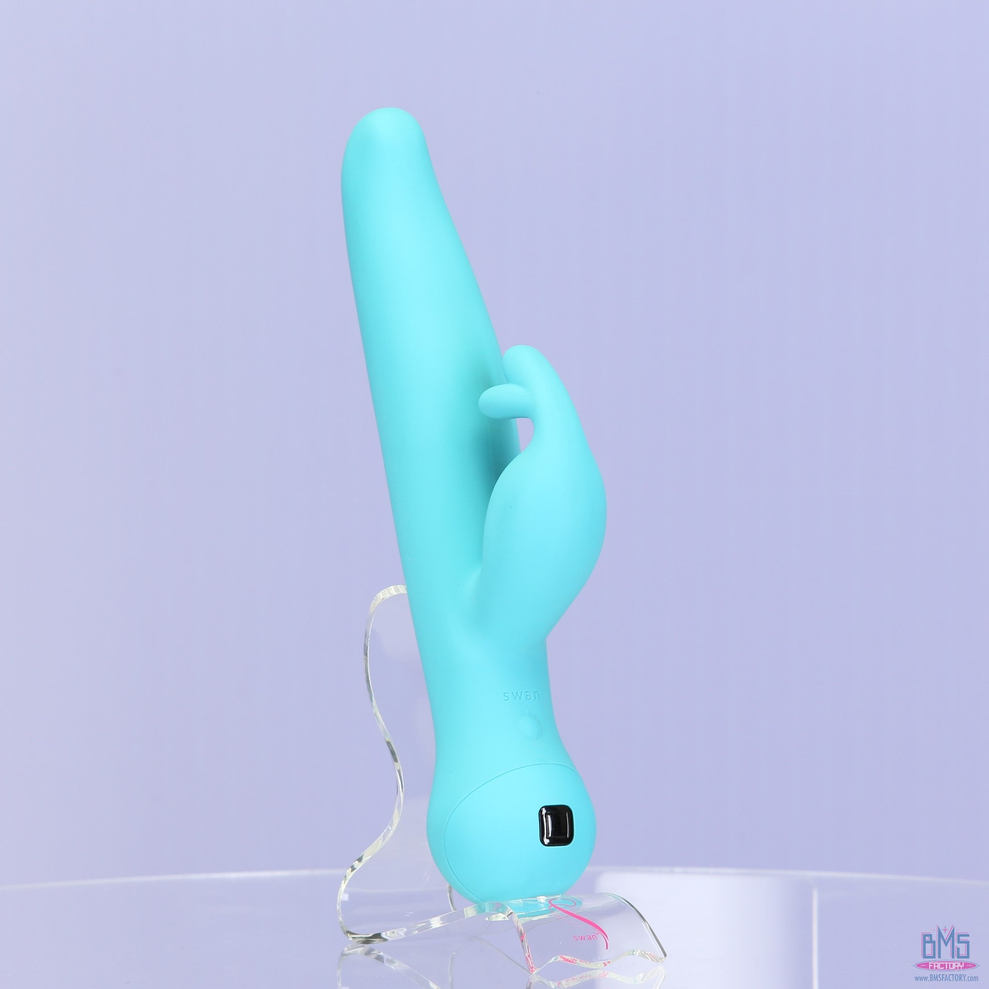 Swan - Touch - Trio - Rabbit Vibrator - Rechargeable - Teal