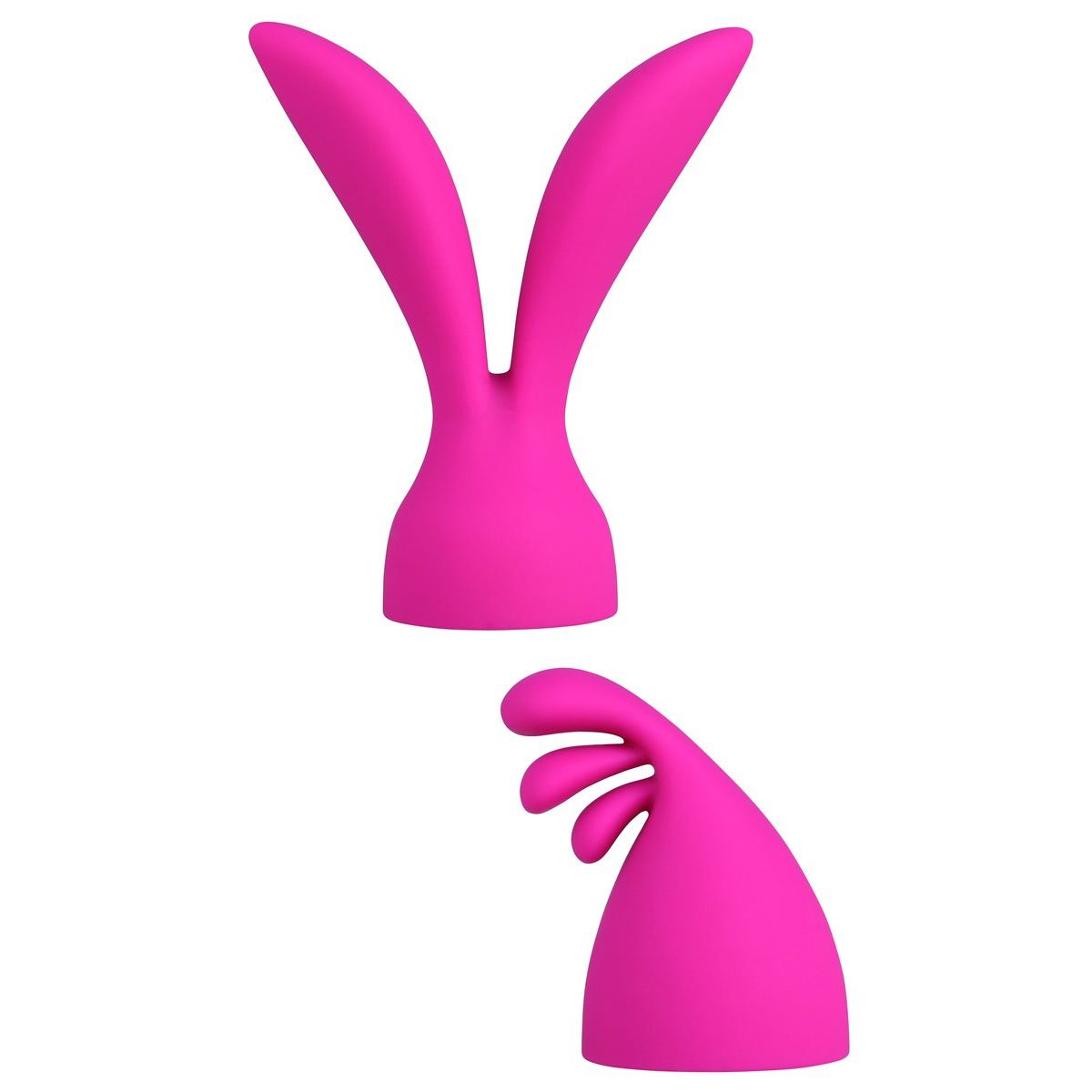 palmpower - PalmPleasure - 2 Silicone Massager Head Attachments (For use with palmpower)