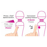 PalmPower - Recharge Massage Wand Rechargeable