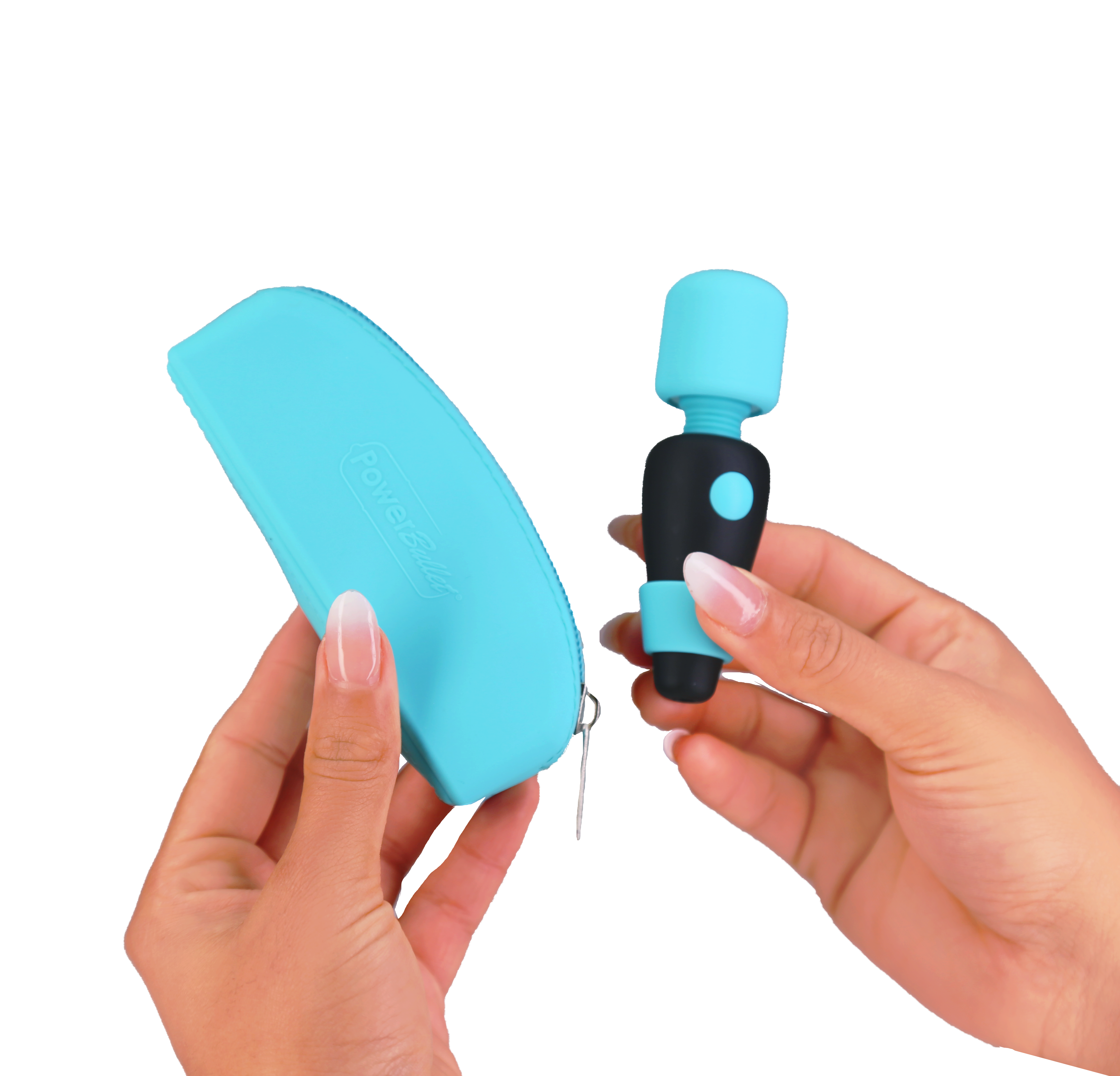 PalmPower - Pocket Rechargeable Mini Massager – Teal