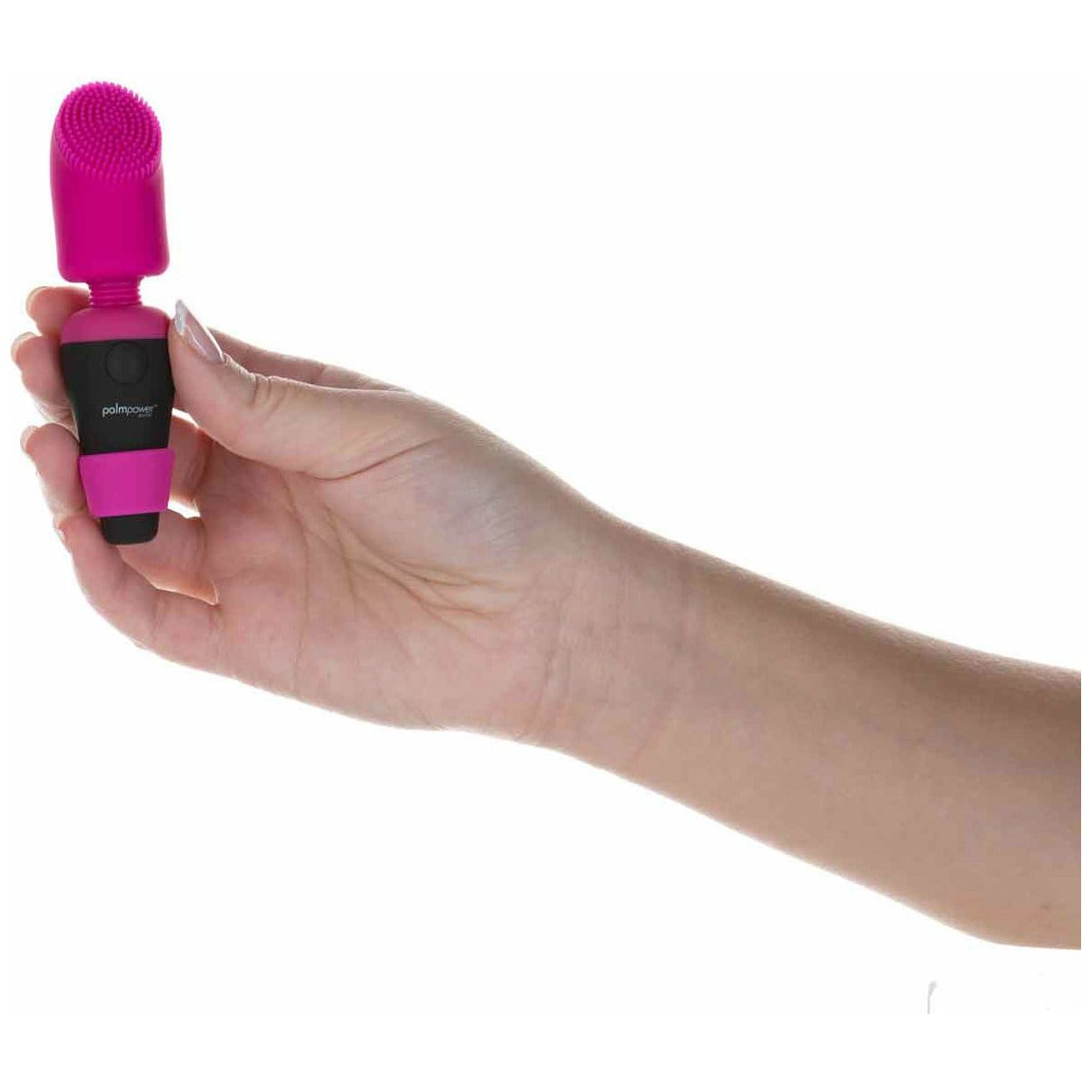 PalmPower - PalmPocket Extended - Têtes de massage en silicone - Pour utilisation avec PalmPower Pocket - Rose