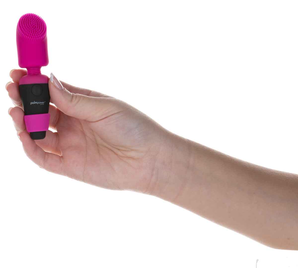 PalmPower - PalmPocket Extended - Silicone Massage Heads - For Use with PalmPower Pocket - Pink