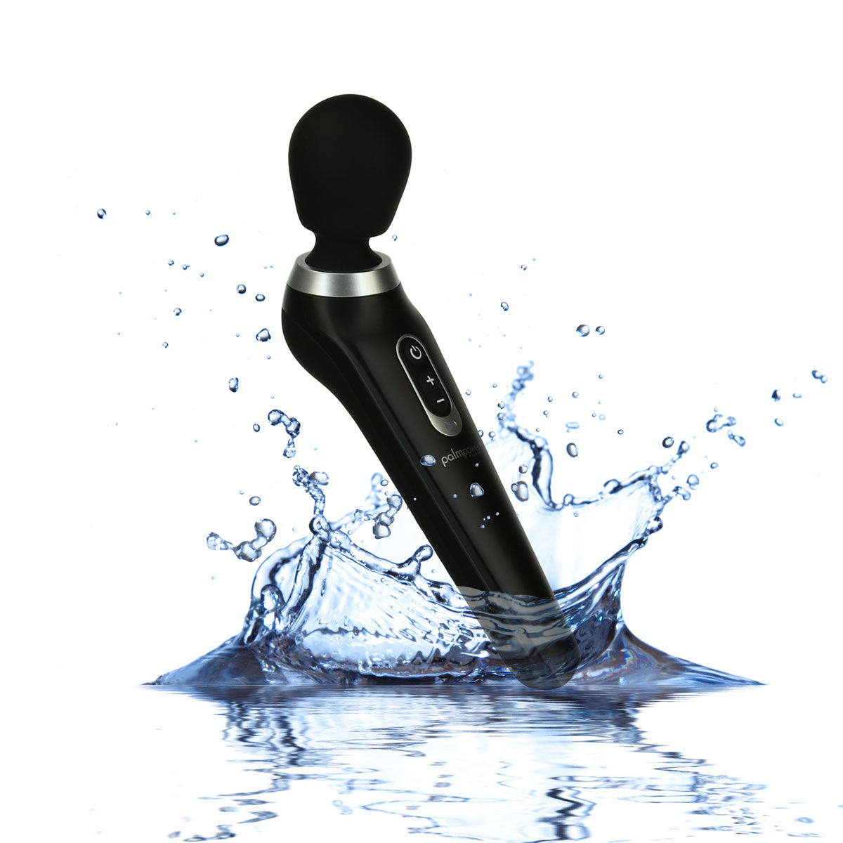 PalmPower - Extreme - Rechargeable Massage Wand - Black