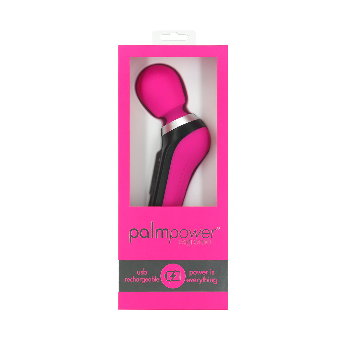 PalmPower - Extreme - Rechargeable Massage Wand - Fuchsia