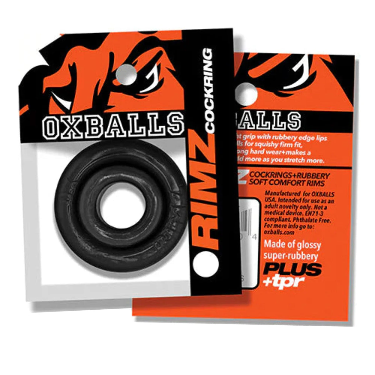 OXBALLS - Rimz Cockring – Black