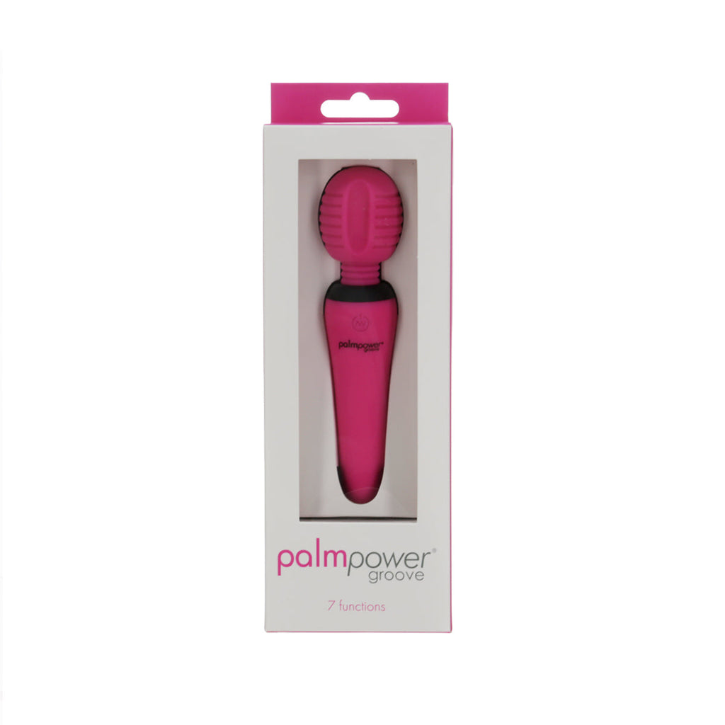 PalmPower - Mini baguette de massage Groove - Rose