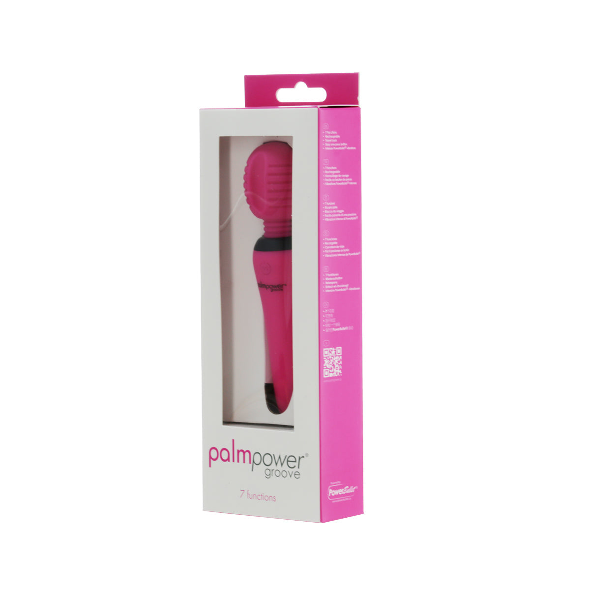 PalmPower - Mini baguette de massage Groove - Rose