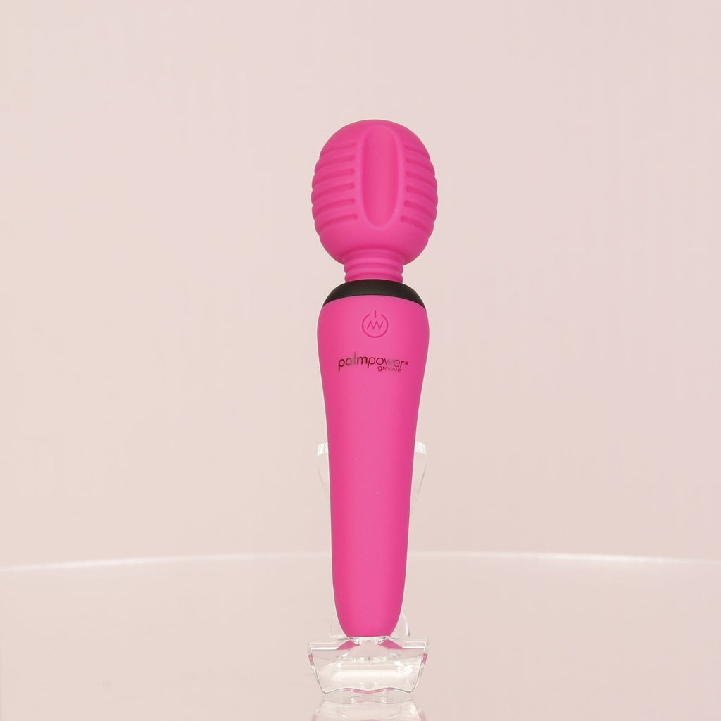 PalmPower - Mini baguette de massage Groove - Rose